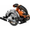 AEG BKS18C2-0 Sega Circolare a Batteria 18V, Batteria Non Inclusa, Ergonomica, con Interruttore di Sicurezza, Taglio Fino a 3700 giri/min, Diametro Lama 165 mm