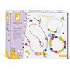 Janod - Set 3 Gioielli Arcobaleno Fai-Da-Te - 2 Bracciali e 1 Collana - Les Ateliers Bijoux - Attività Creativa Bambini - Manualità e Concentrazione - Vernice ad Acqua - Dai 6 Anni, J07936