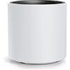 Prosperplast Vaso da fiori Heos 29,8x29,8x29 cm, Bianco