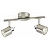 Philips Meranti Lampada con 2 Faretti, senza Lampadina, Nickel