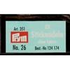 Prym Embroidery Needles No Sp. ST 26 Silver 0.6 x 32 MM