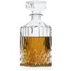 Alpina Decanter Classico in Vetro per Whisky, Cognac, liquori - Decanter per Whisky - Bottiglia per Whisky - Circa 800 ml
