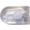 RIDDER 506000-350 - Fermaglio per la Chiusura della Tenda Doccia, Colore: Trasparente
