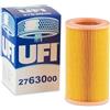 UFI Filters, Filtro Aria 27.630.00 | per Ricambio, Adatto a Auto, Applicabile su Diversi Modelli Alfa Romeo, Chrysler, Fiat e Lancia