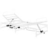 vidaXL Telaio letto regolabile elettricamente, bianco, 80 x 200 cm, acciaio, marca vidaXL