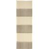 NANIMARQUINA tappeto runner MATIZ RUNNER BANDS - MATIZ-RUNNER-BANDS-IVORY-80x240