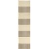 NANIMARQUINA tappeto runner MATIZ RUNNER BANDS - MATIZ-RUNNER-BANDS-IVORY-80x320