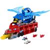 Hot Wheels TRASPORTATORE TRASFORMABILE CITY DRAGO CON 2 MACCHININE DIE CAST GRADINI