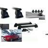 afs moto srl BARRE PORTATUTTO MERCEDES CLASSE C COUPE' C205 ANNO 2018+PORTASCI 4 PAIA ALLUMIN
