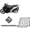 Tucano Urbano Termoscudo Coprigambe Tucano Urbano R222X Honda Sh 350 2021 + Retina Portapacchi