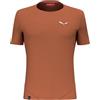 Salewa Pedroc Dry M Hyb T-Shirt Bombay Brown, XXL