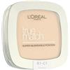 L'Oréal Paris True Match Super-Blendable Powder 9 g ombra R1/C1 Rose Ivory