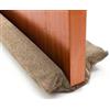 MAGIC SELECT Paraspifferi in Tessuto per Porte e Finestre. Doppio Riutilizzabile, Lavabile, Isolante Acustico, Freddo, Vento, Luce, Polvere, Polline, Insetti. Regolabile tra 80-90cm.