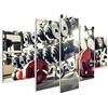 islandburner Quadri moderni Peso in palestra, vicino foto orizzontale Stampa su tela - Quadro moderno x poltrone salotto cucina mobili ufficio casa - fotografica formato XXL Tantissime Misure e