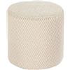 HHONGWYT Copri Pouf Rotondo Elasticizzato Piccolo 30x30/ 31x38/ 34x37/37x42/40x35cm Velluto Copri Sgabello Fodera Poggiapiedi Copri Ottomano Rotondo Copertura per Pouf,#5,30x30cm
