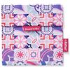 Roll'Eat ®- Snack'n'Go Patchwork | Porta Merenda Porta Sandwich Riutilizzabile ed Ecologico Senza BPA, Rosa