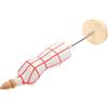 sporful Manichino in miniatura per abiti femminili in scala per realizzare modelli e design di abbigliamento, forma beige per abiti da bambola per sartoria e artigianato