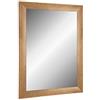 Online-GalleryKing TheMIROR' Specchio incorniciato in vero vetro, 40 x 130 cm, su misura, in colore rovere rustico, ad esempio come specchio da corridoio, salone ecc.