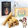 Majestic's Palo Santo Legnetti, Bastoncini di incenso Originale & Naturale PREMIUM (100 g) + Ebook pratico (PDF via email) - Bastoncini di legno Sacro da bruciare per purificare purificazione (dal perù)