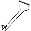SOTECH Portabicchieri da vino per 1 fila di bicchieri 120 x 500 x 70 mm nero Supporto per bicchieri da vino, bicchieri da champagne, bicchieri da birra, supporto per bicchieri da vino