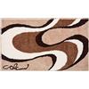 Grund Tappetino da Bagno Design COLANI, Ultra Morbido e Assorbente, Antiscivolo, 5 Anni di Garanzia, Colani 11, Tappeto per Il Bagno 70x120 cm, Beige