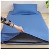 YANGAFJDUA Morbido Coprimaterasso Futon con Cerniera, Pieghevole Fodera in Puro Cotone in Diversi Colori Coprimaterasso Lavabile per Materasso per Divano Reclinabile da Pavimento,I,90x200cm/35x79in