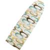 VIRSUS Copriasse da Stiro Universale 315, Misura 140x47 cm, Telo 100% Cotone con Elastico per aderenza Perfetta all'Asse, Resistente Fino a 200°, Made in Italy (Fantasia Beige e Marrone)