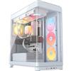 Corsair Case Torre Midi 4500X RS-R ARGB Vetro Temperato Bianco