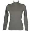 RAGNO Dolcevita Ciclista Donna Maglia Manica Lunga Caldo e soffice Cotone bio Articolo D274AK BIO Cotton Dolcevita, 202M Ardesia Melange, 5 - Quinta