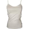 RAGNO Canottiera Top laccino Donna Camiciola Cotone Filo di Scozia Articolo 02819E Natural IPOALL Top, 010N Bianco, 3-Terza (EU S - F 2 - USA XS - GB 32)