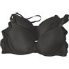 RAGNO Reggiseno Donna Ferretto e Coppa Imbottito Confezione 2 Capi Microfibra Compact Articolo DP63F8, 020B Nero, Taglia 3 Coppa B