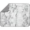 S&T INC. Tappetino scolapiatti per cucina, assorbente, reversibile, XL, in microfibra, 45,7 x 61 cm, effetto marmo