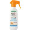 Garnier Ambre Solaire Advanced Sensitive Kids, Spray Solare Protettivo con Ceramidi per Bambini, SPF 50+