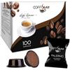 COFFISANO 100 Capsule di Caffè Compatibili con A Modo Mio Miscela Palermo - Espresso Monodose Italiano, Aroma Sapore Intenso e Corposo