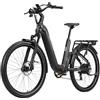 ttgo Bicicletta elettrica da 27,5, da uomo e donna, con motore da 250 W, 70 NM, batteria da 48 V 15 Ah, portata fino a 100-120 km, 7 marce, 25 km/h, sensore di coppia, freni a disco idraulici, E-SUVO