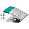 Wilgure Efficiente pinza per coda di pesce, morsetto in acciaio inox resistente alla corrosione per una facile preparazione dei pesci. Morsetto con molla