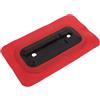 JEWEDECO Connettore Rosso in PVC Resistente all'Usura Supporto di Montaggio Base Pinna per Tavola da Paddle Gonfiabile per Protezione Tavola da Surf e Accessori SUP