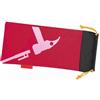 Bediffer Borsa per Martello da Tenda, Borsa per Tenda in Tessuto Oxford Resistente per Accessori da Campeggio All'aperto, 14,17 * 6,3 Pollici (Vino rosso 16,34 X 6,69 X 0,39 pollici)