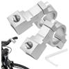 Generic Supporto Motore Specchio Adattatore Compatibile con Moto