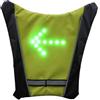 Genérico Gilet da corsa luminoso, attrezzatura riflettente | zaino di sicurezza luminoso con telecomando, per ciclismo notturno, escursionismo, escursionismo, Giallo, Consulte la descrip