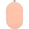 EIMSOAH Scaldamani Ricaricabile Riscaldamento Elettrico Portatile Bifacciale per Sport All'aria Aperta e Tempo Freddo Batteria da 5000 MAh (Rosa)