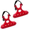 VlHpnpe 2Pcs Biciclette Invertito Stabilizzatore Portatile Biciclette Riparazione Manubrio Staffa Clip sul Manubrio Della Bici Supporto Portatile Riparazione Manubrio Staffa