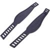 WEQYFDC Cinghie per Pedali da Cyclette Cinghie for Pedali for Bici da 2 Pezzi Piede in plastica Regolabile for Esercizi Accessori for Ciclismo stazionario