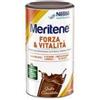 MERITENE FORZA E VITALITÀ POLVERE CIOCCOLATO INTEGRATORE PROTEINE VITAMINE E MINERALI 270 GR