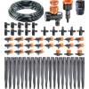 Claber Kit per irrigazione goccia a goccia 20 vasi completo di tubo derivazione 20 mt