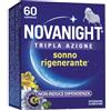 Sanofi Novanight Tripla Azione Sonno Rigenerante Integratore Per Dormire Bene 60 Compresse