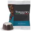 CAFFÈ TORALDO | Compatibile con Bialetti* | Caffè Selezionato, Tostato e Torrefatto in Italia | Eccellenza del Caffè Napoletano (100 Capsule, Miscela Dek)