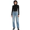 Levi's Levis Donna 501 90S Lightweight Med Indaco Worn in, Keep It Copacetic Lt, 32W x 30L