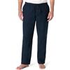 Amazon Essentials Pantaloni da pigiama da uomo in flanella (disponibili nelle taglie Big & Tall), blu navy, S