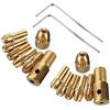 Bestgle - Mandrino di serraggio micro torsione con chiave a brugola da 2,35 mm e 3,17 mm, 14 pezzi